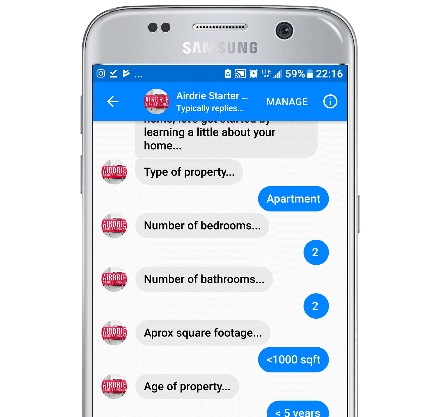real estate lead generation chatbot